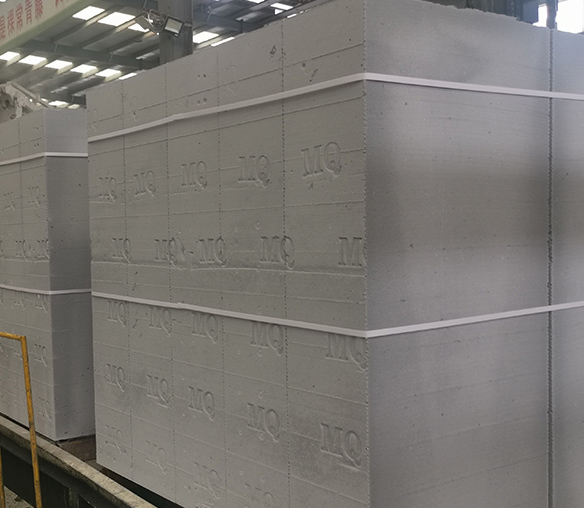 Autoclaved aerated concrete blocks 